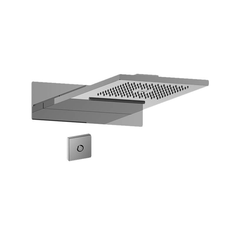 Graff - Aqua-Sense Dual-Function Water Feature with LED - Architectural White