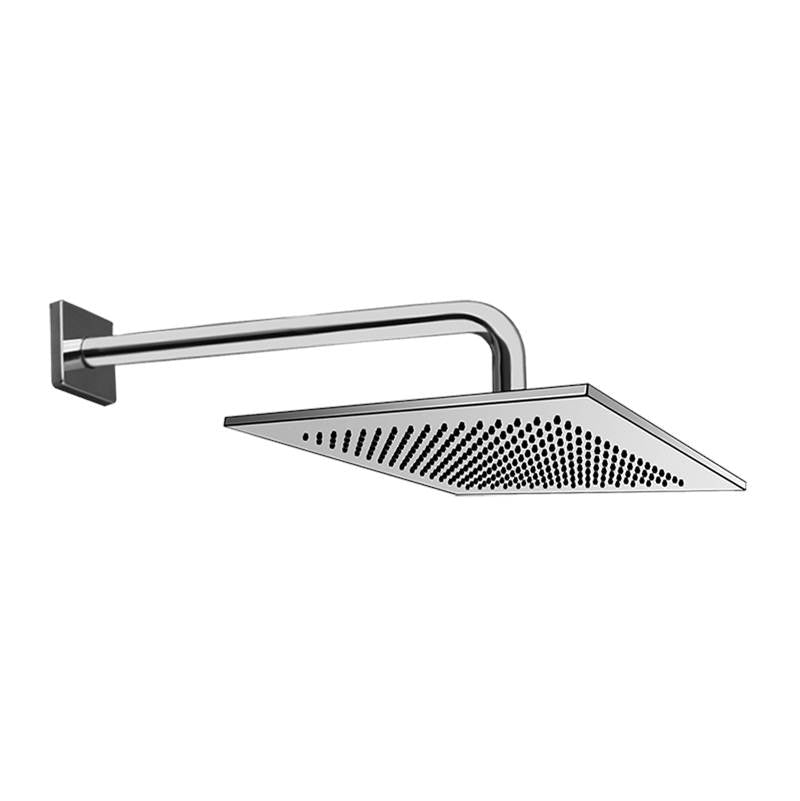 Graff - Various Contemporary Showerhead with Arm - Architectural White