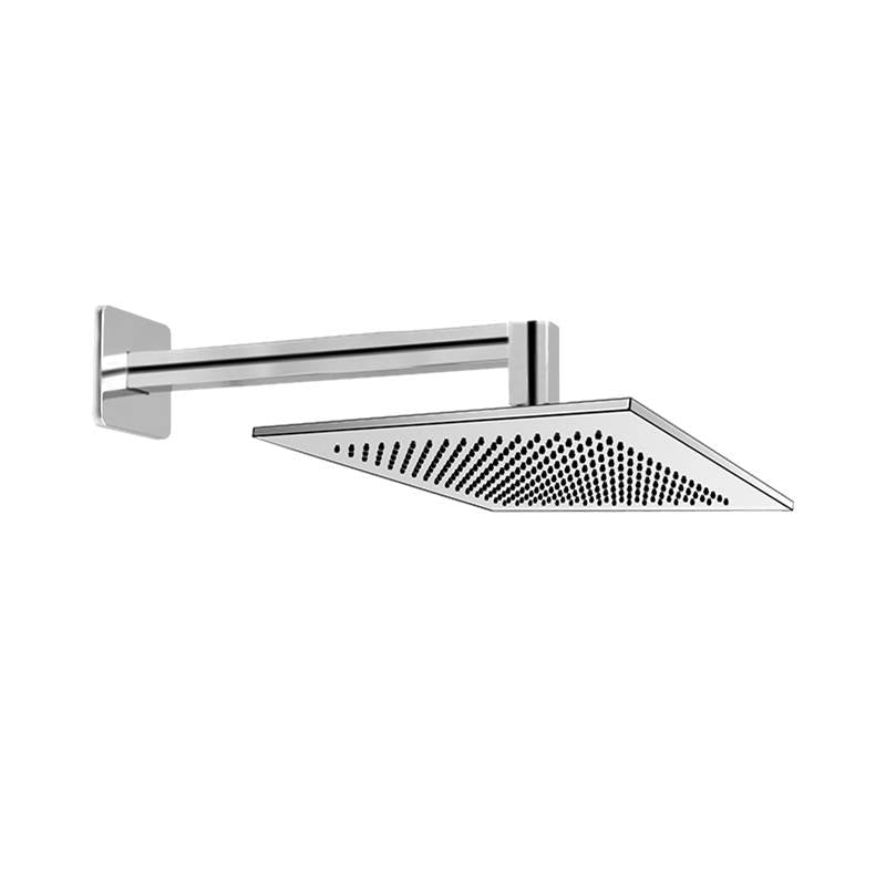 Graff - Various Contemporary Showerhead with Arm - Architectural White
