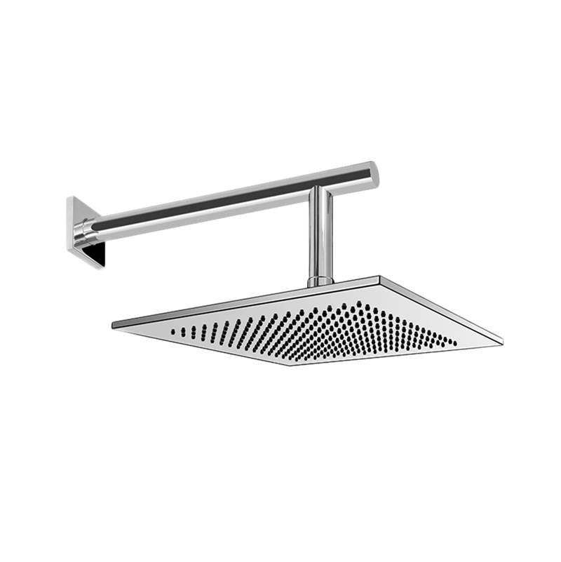 Graff - Various Contemporary Showerhead with Arm - Architectural White