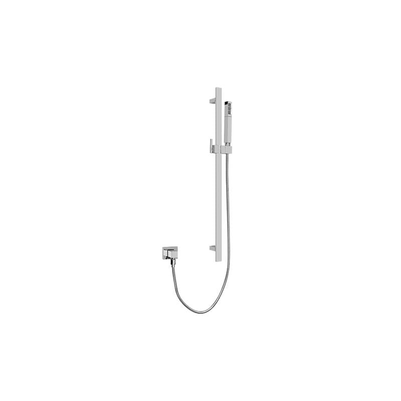 Graff - Various Contemporary Handshower w/Wall-Mounted Slide Bar - Architectural White