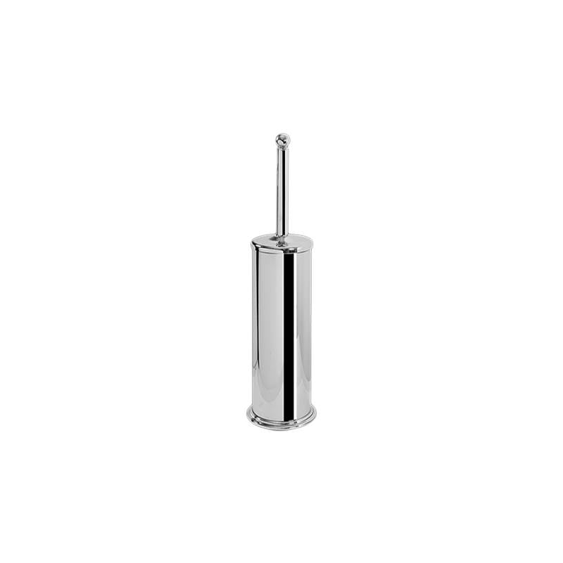 Graff - Accessory Free Standing Toilet Brush Set - Architectural White