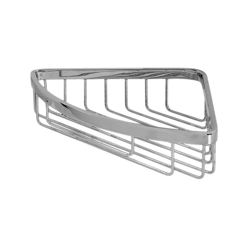 Graff - Accessory Corner Shower Basket - Architectural White