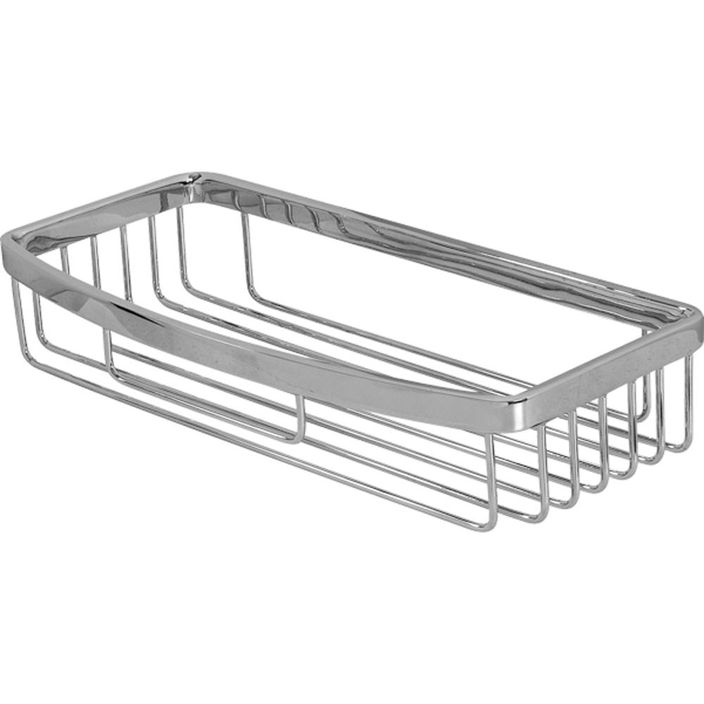 Graff - Accessory Square Shower Basket - Polished Chrome