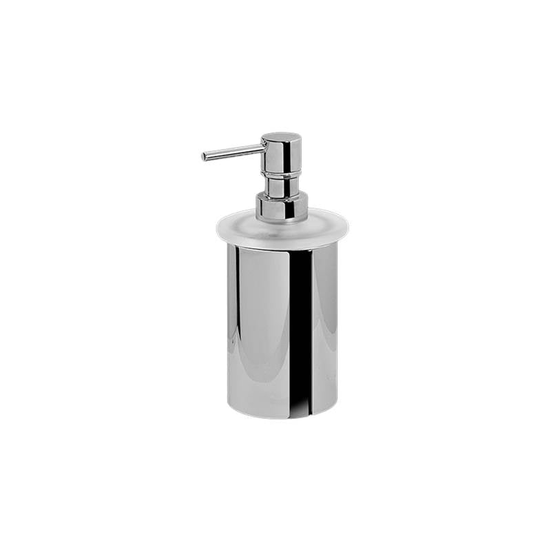 Graff - Accessory Free Standing Soap Dispenser - Architectural White