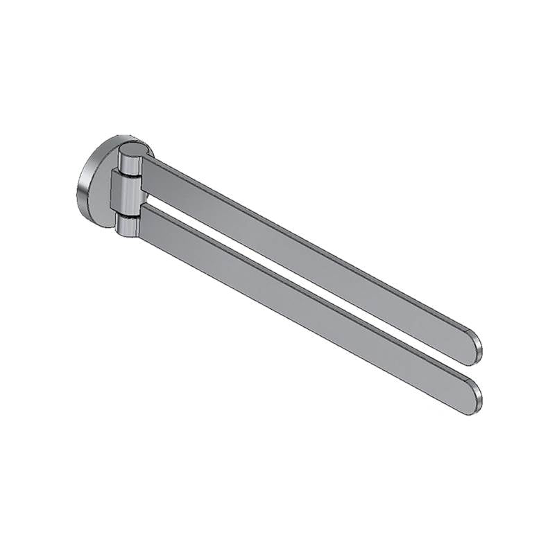 Graff - Sento Dual Towel Bar - Architectural White