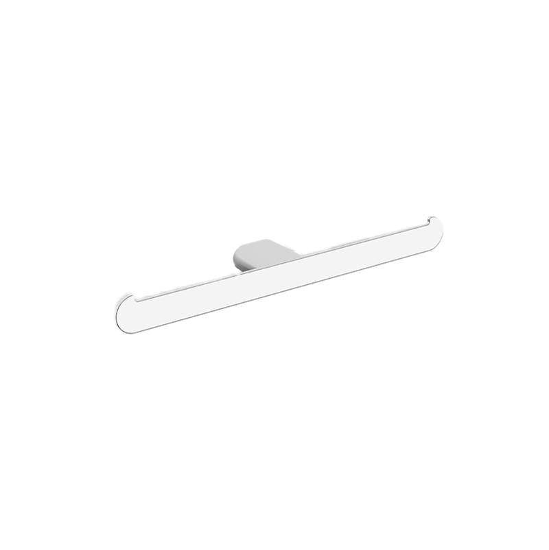 Graff - Phase/Terra Tissue Holder and Towel Bar - Unfinished Brass