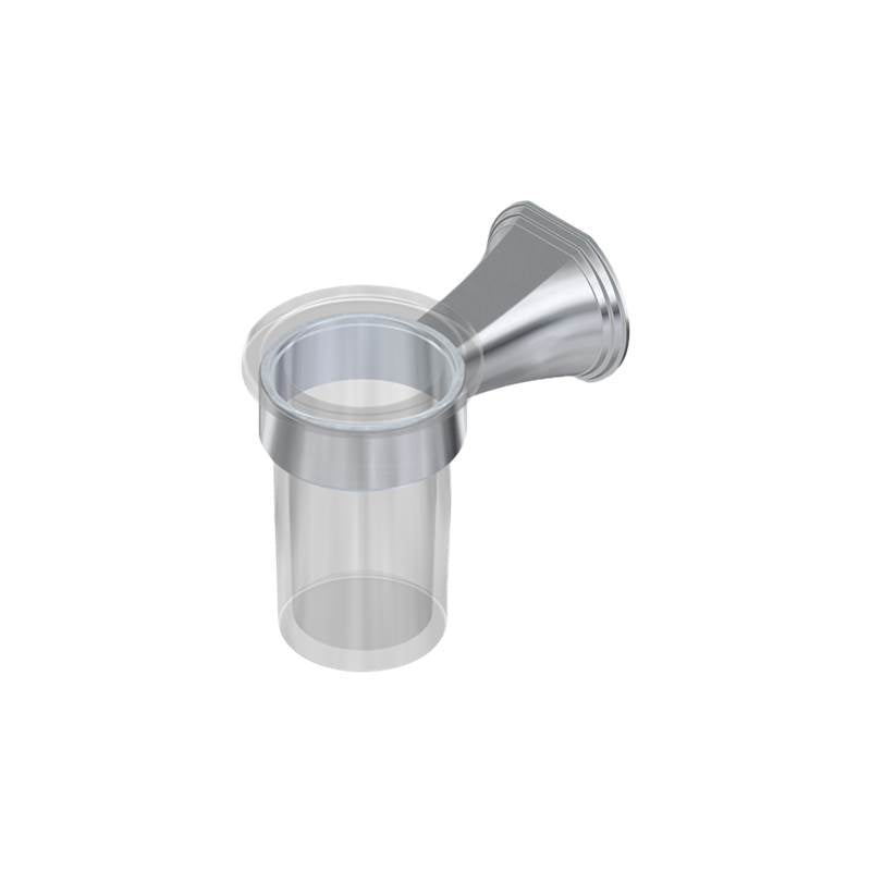 Graff - Finezza UNO Tumbler & Holder - Architectural White
