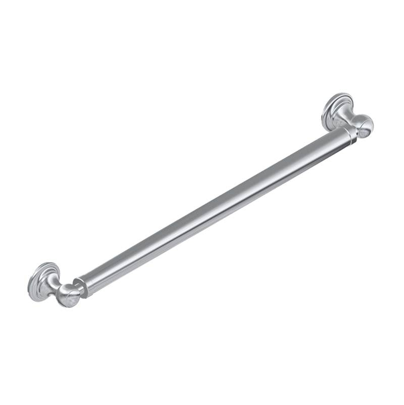 Graff - Various Traditional Grab bar - 24'' - Steelnox Satin Nickel