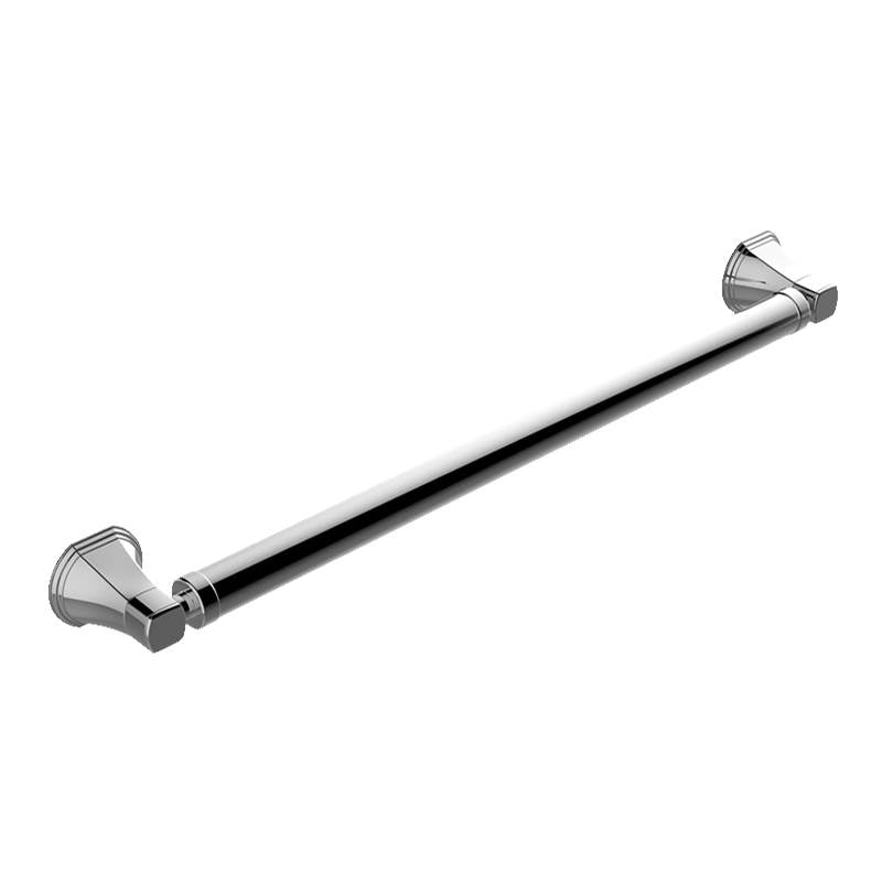 Graff - Finezza UNO 24'' Grab Bar - Warm Bronze Pvd