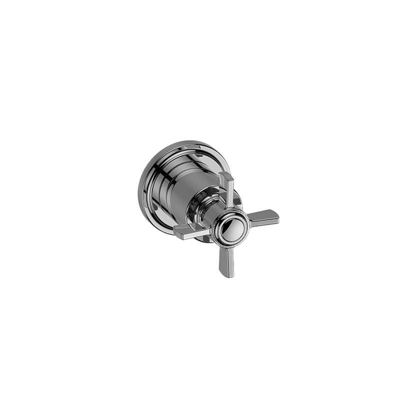 Graff - Camden Traditional M-Series 2-Way Shared Diverter Valve Trim with Handle - Architectural White