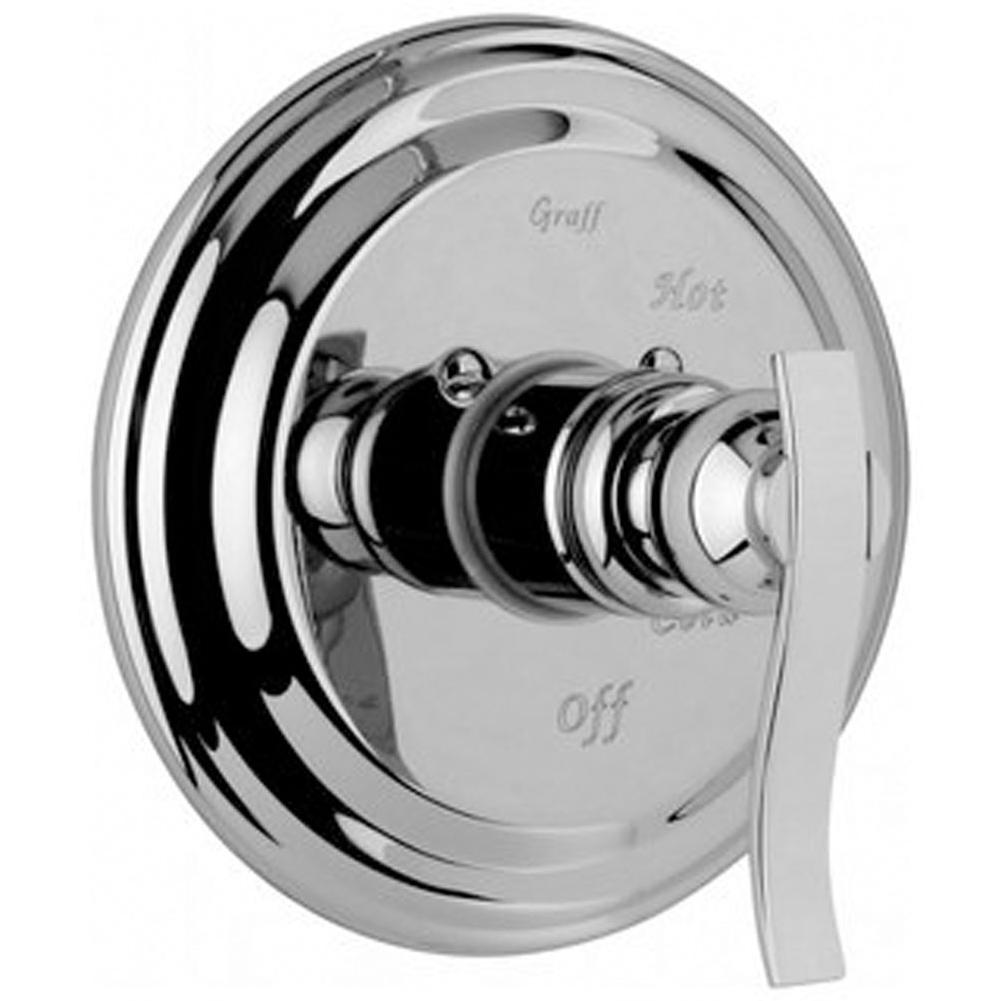 Graff - Bali Pressure Balancing Valve Trim with Handle (Trim - Polished Chrome