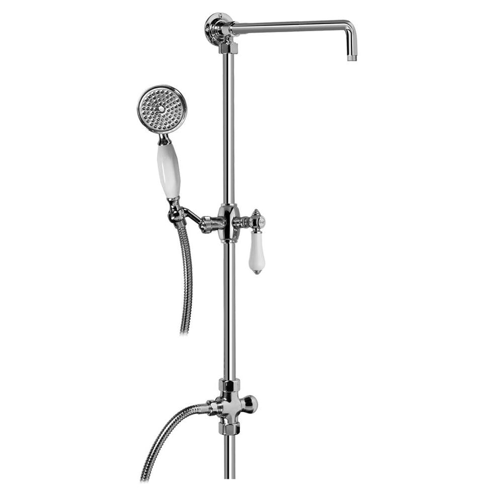 Graff - Adley Exposed Riser with Handshower - Polished Chrome