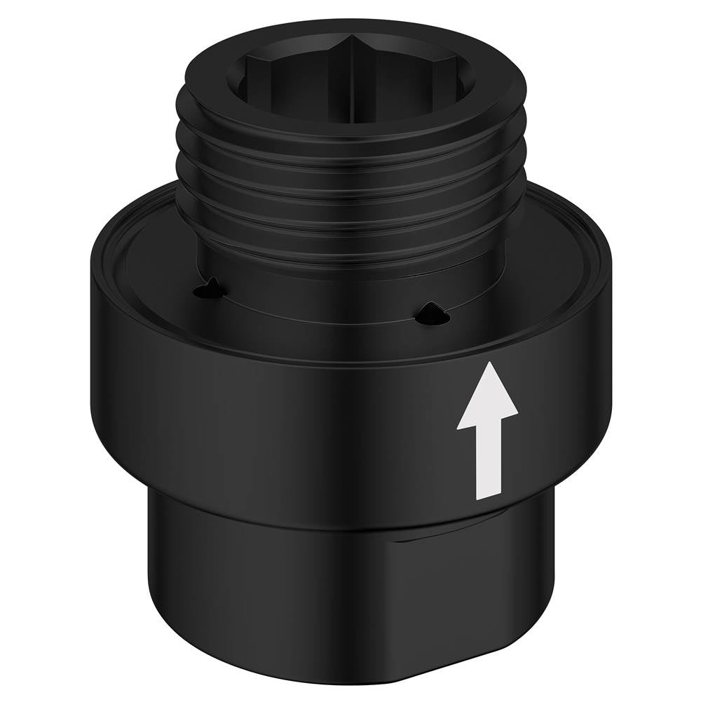 Grohe - 1/2 Inline Vacuum Breaker - Matte Black