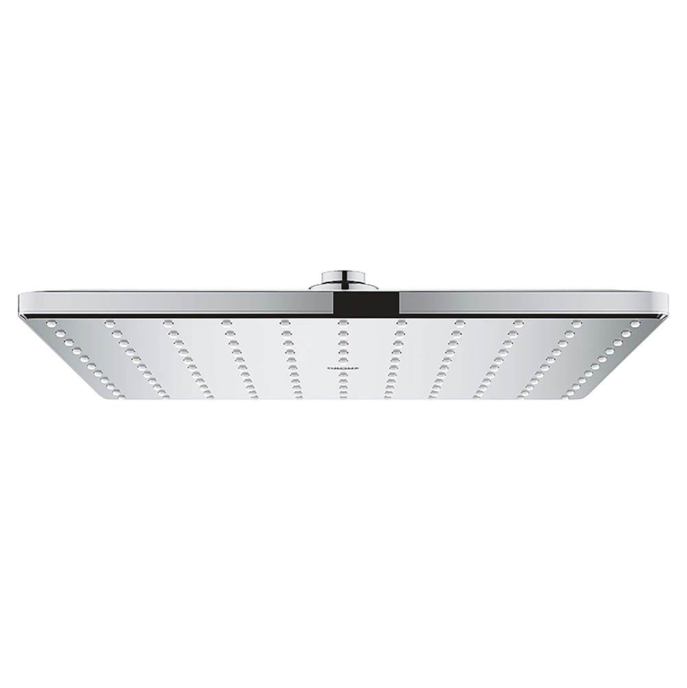 Grohe - 310 Mono Shower Head, 12 - 1 Spray, 1.75 gpm - Hard Graphite