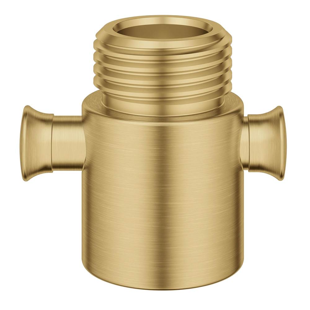 Grohe - Volume Control For Shower Heads & Hand Showers - Brushed Cool Sunrise