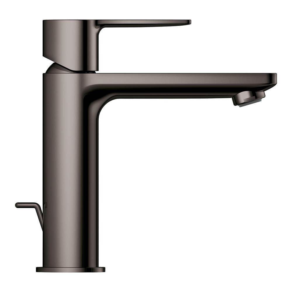 Grohe - Single Hole Single-Handle S-Size Bathroom Faucet 1.2 GPM - Hard Graphite