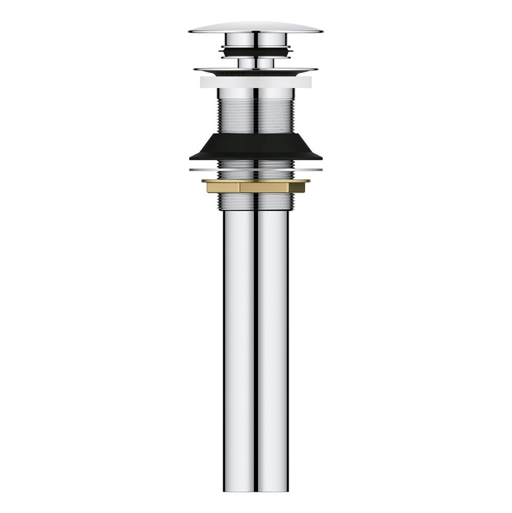 Grohe - Bathroom Sink Push Drain without Overflow - Chrome
