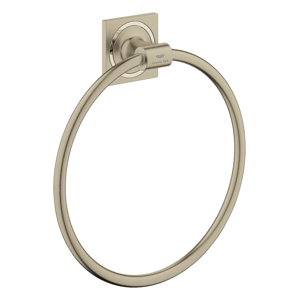 Grohe - Allure Towel Ring - Brushed Nickel