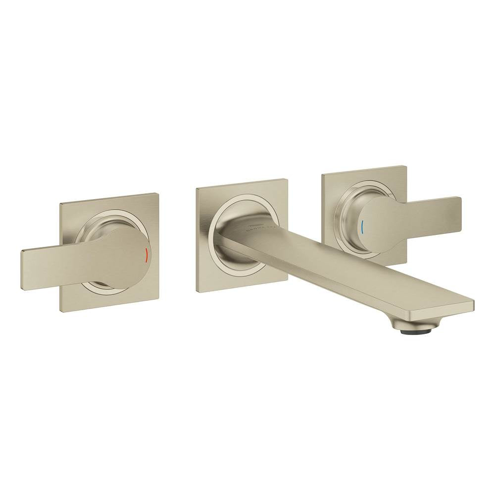 Grohe - Allure 2-Handle Wall Mount Faucet 1.2 GPM - Brushed Nickel