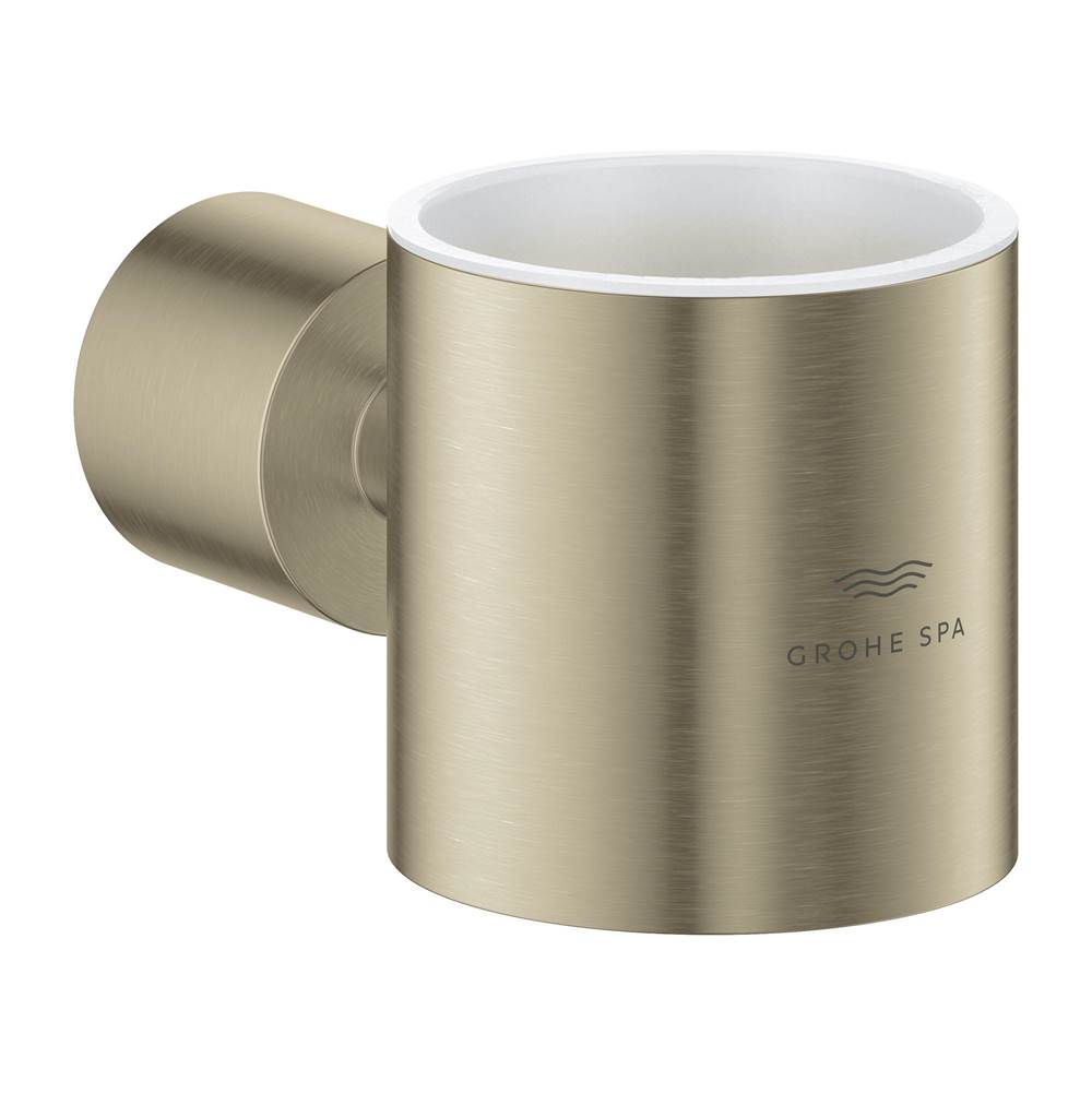 Grohe - Holder For Glass, Soap Dish Or Soap Dispenser - Brushed Nickel