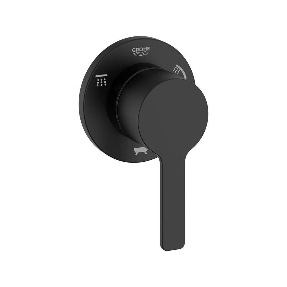 Grohe - 3-Way Diverter Trim - Matte Black