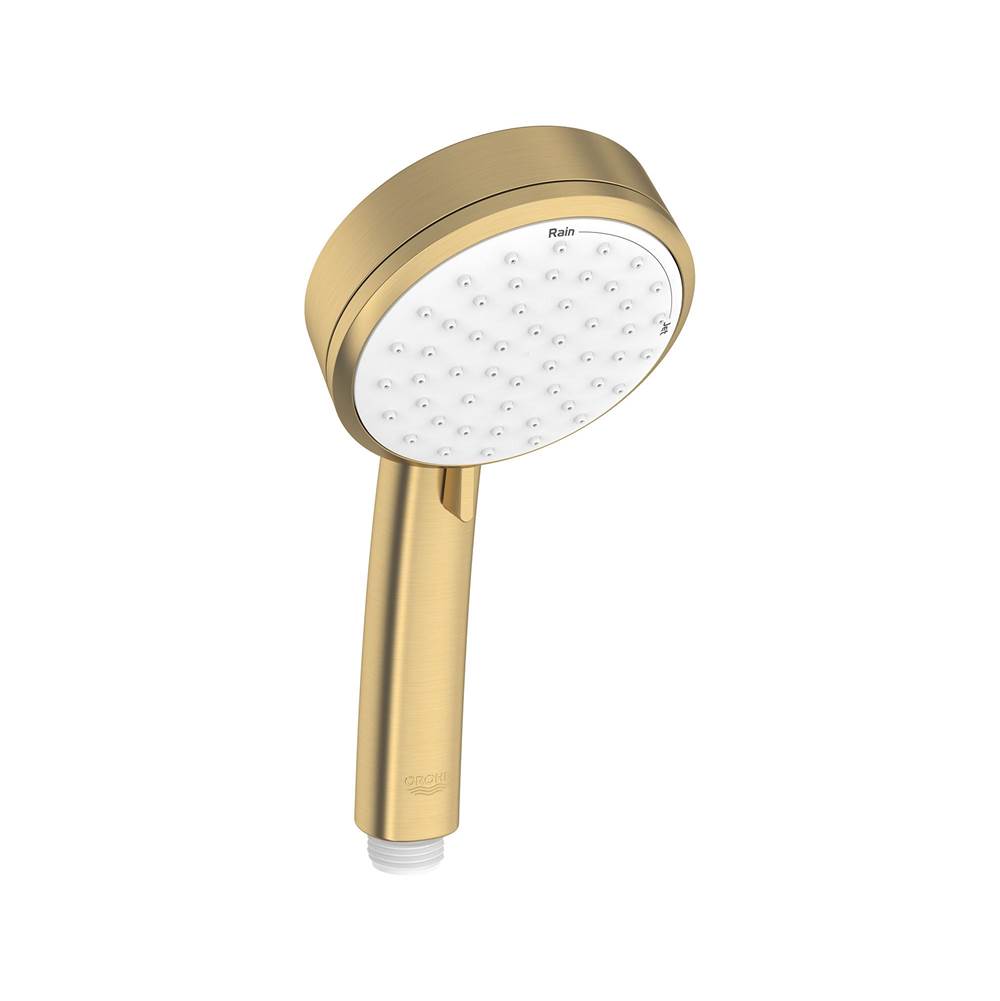 Grohe - 100 Hand Shower - 2 Sprays, 1.75 gpm - Brushed Cool Sunrise