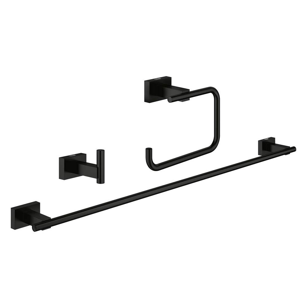 Grohe - 3-in-1 Accessory Set - Matte Black