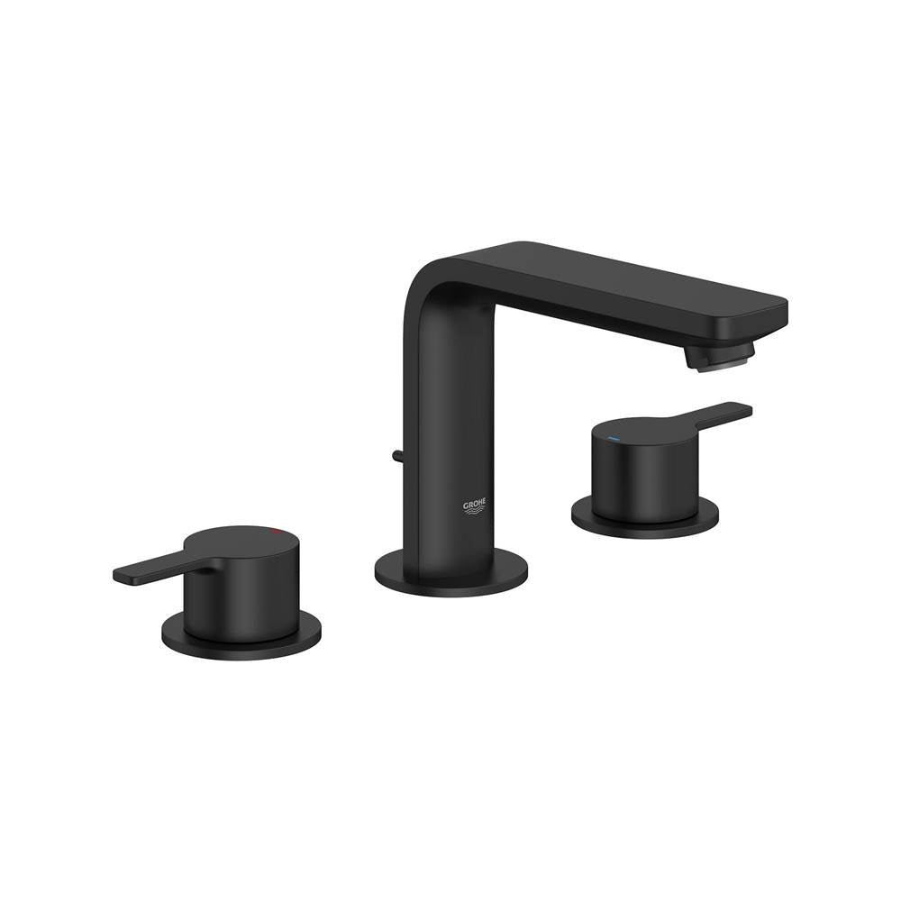 Grohe - 8-inch Widespread 2-Handle M-Size Bathroom Faucet 1.2 GPM - Matte Black