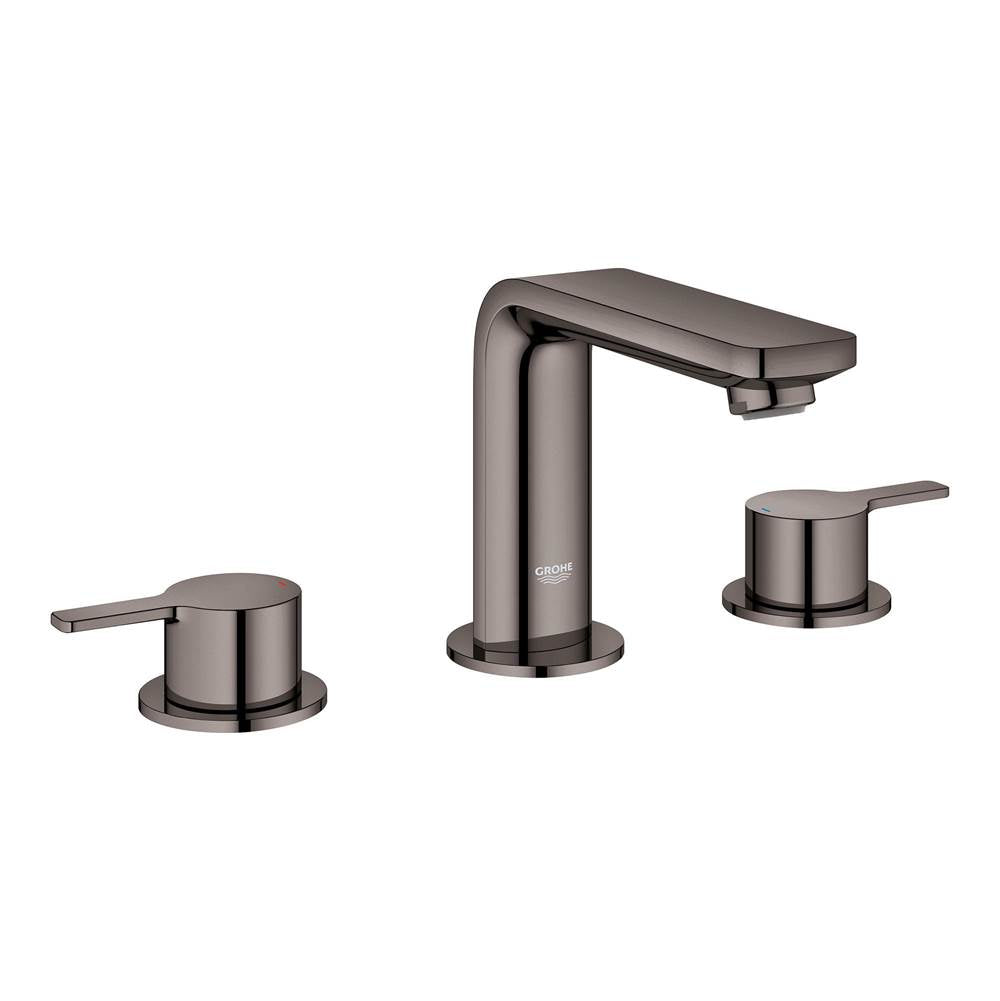 Grohe - 8-inch Widespread 2-Handle M-Size Bathroom Faucet 1.2 GPM - Hard Graphite