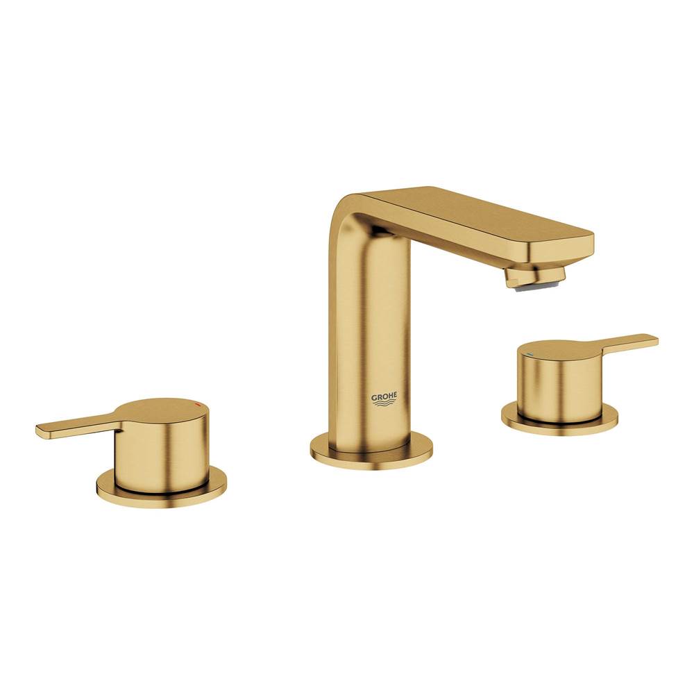 Grohe - 8-inch Widespread 2-Handle M-Size Bathroom Faucet 1.2 GPM - Brushed Cool Sunrise