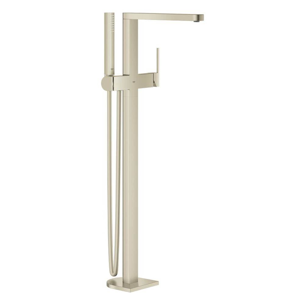 Grohe - Single-Handle Freestanding Tub Faucet with 1.75 GPM Hand Shower - Brushed Nickel