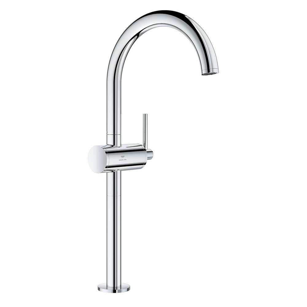 Grohe - Single Hole Single-Handle XL-Size Bathroom Faucet 1.2 GPM - Chrome