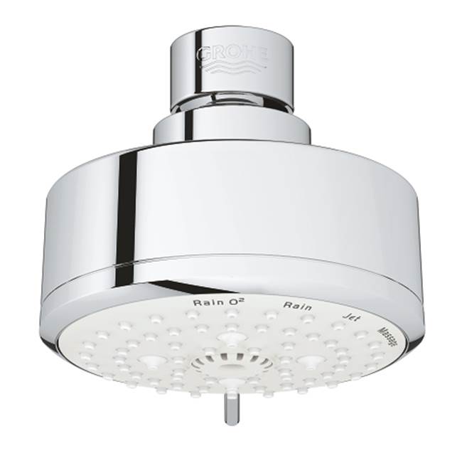 Grohe - 100 Shower Head, 4 - 4 Sprays, 1.75 gpm - Chrome