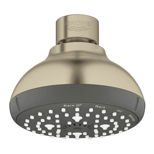 Grohe - 100 Shower Head, 4 - 4 Sprays, 1.75 gpm - Brushed Nickel