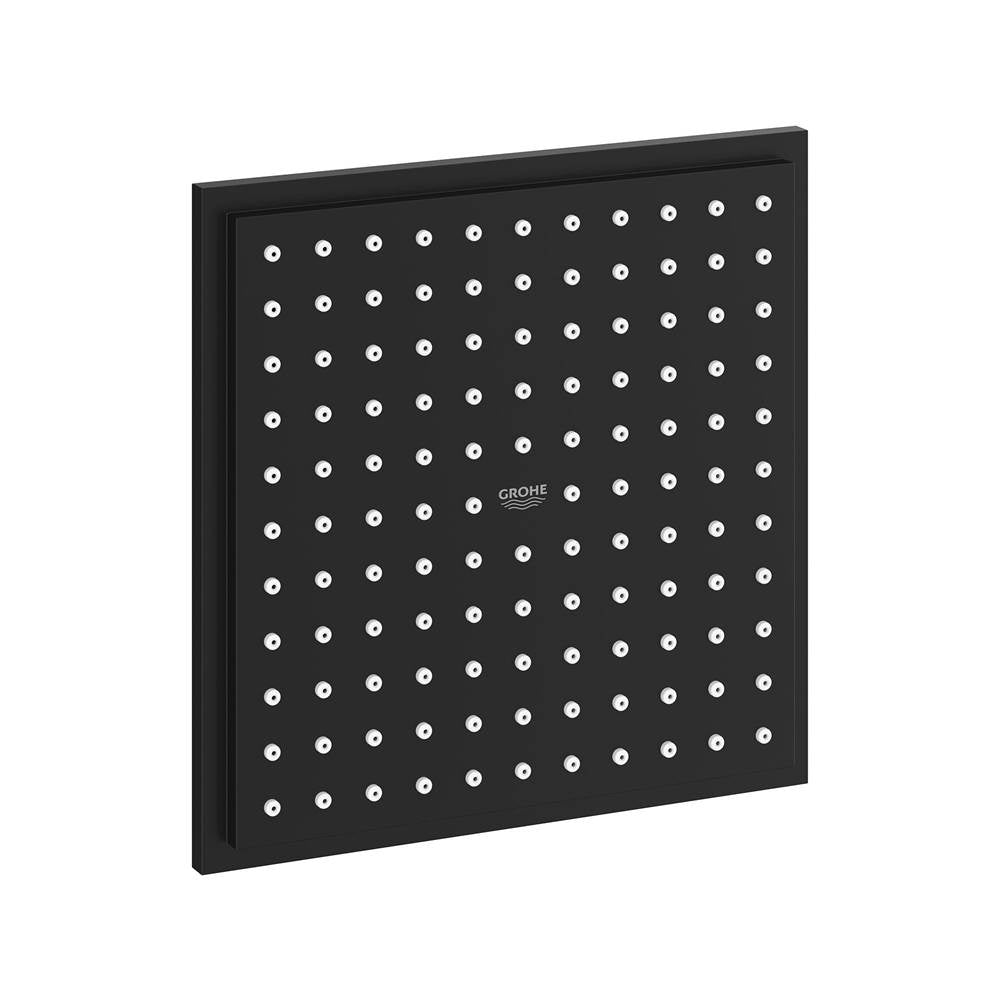 Grohe - 150 Shower Head, 6 - 1 Spray, 1.75 gpm - Matte Black