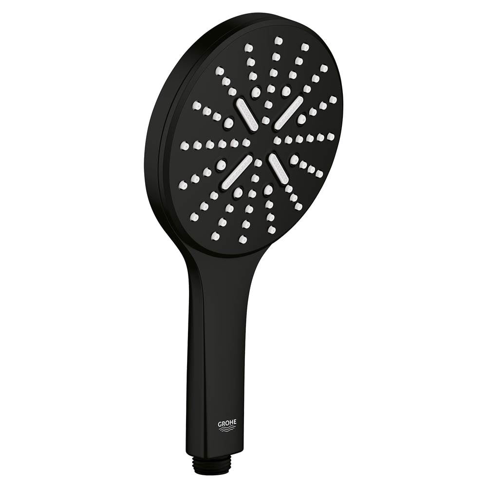 Grohe - Hand Shower - 3 Sprays, 1.75 gpm - Matte Black