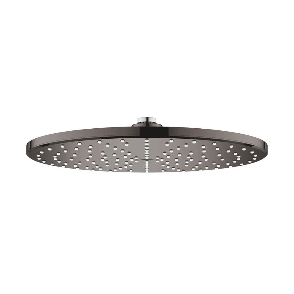 Grohe - 310 Mono Shower Head, 12 - 1 Spray, 1.75 gpm - Hard Graphite