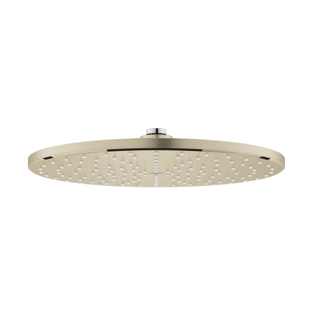 Grohe - 310 Mono Shower Head, 12 - 1 Spray, 1.75 gpm - Brushed Nickel