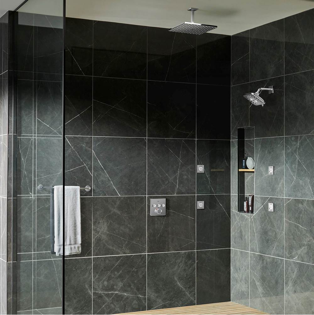 Shower Head, 6-1/2 - 3 Sprays, 1.75gpm