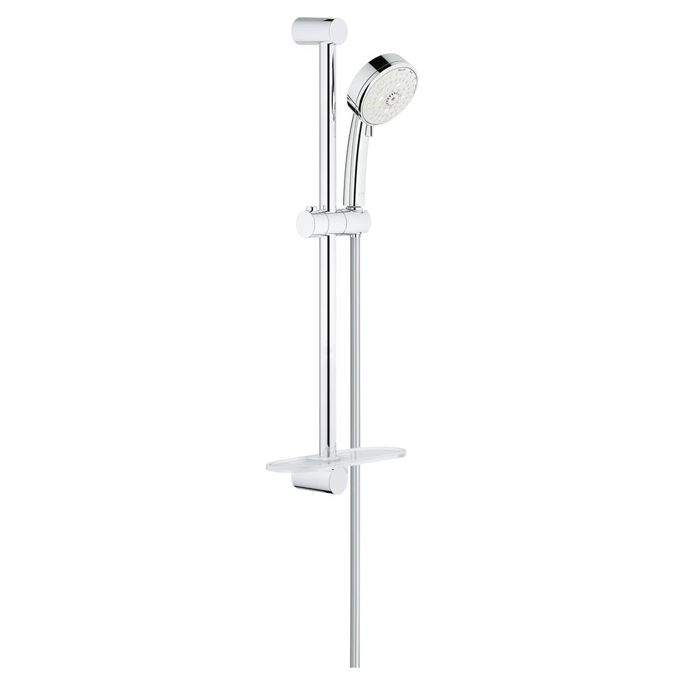 Grohe - 24 Shower Slide Bar Kit - 4 Sprays, 2.5 gpm - Chrome