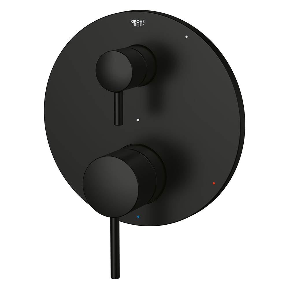 Grohe - 3-Way Diverter Trim - Matte Black
