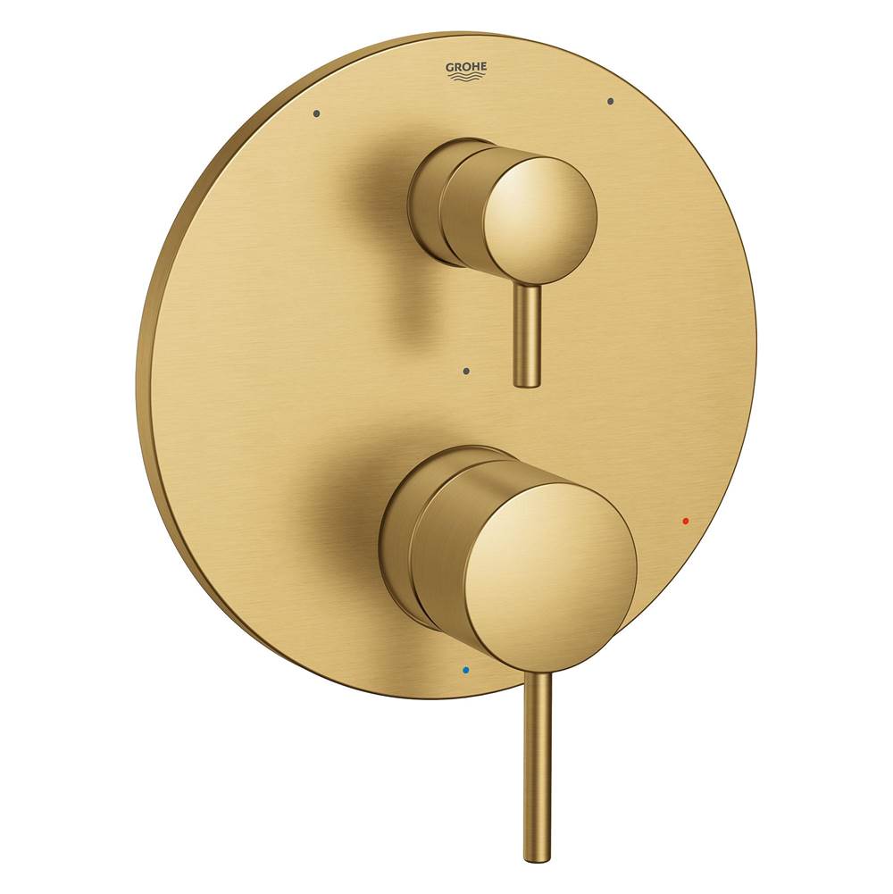 TIMELESS PRESSURE BALANCE VALVE TRIM WITH 3-WAY DIVERTER WITH CARTRIDGE