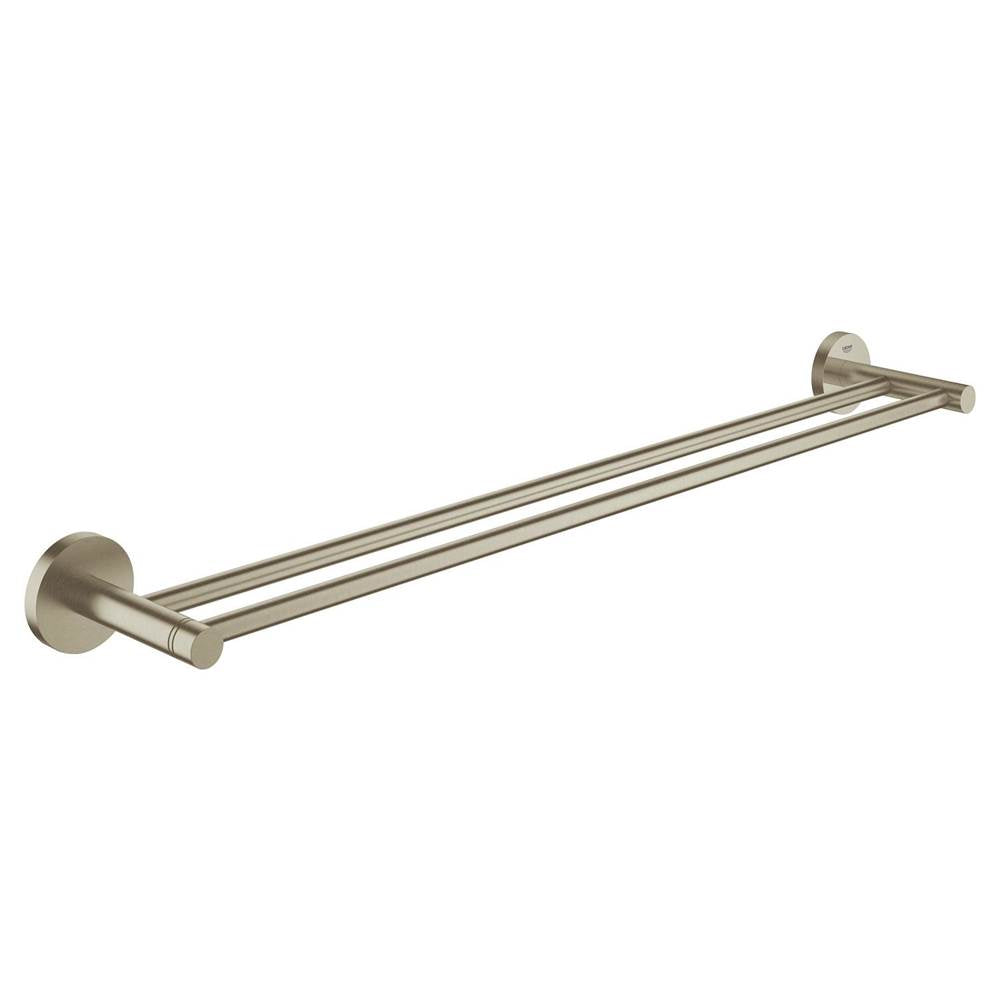Grohe - 24 Double Towel Bar - Brushed Nickel