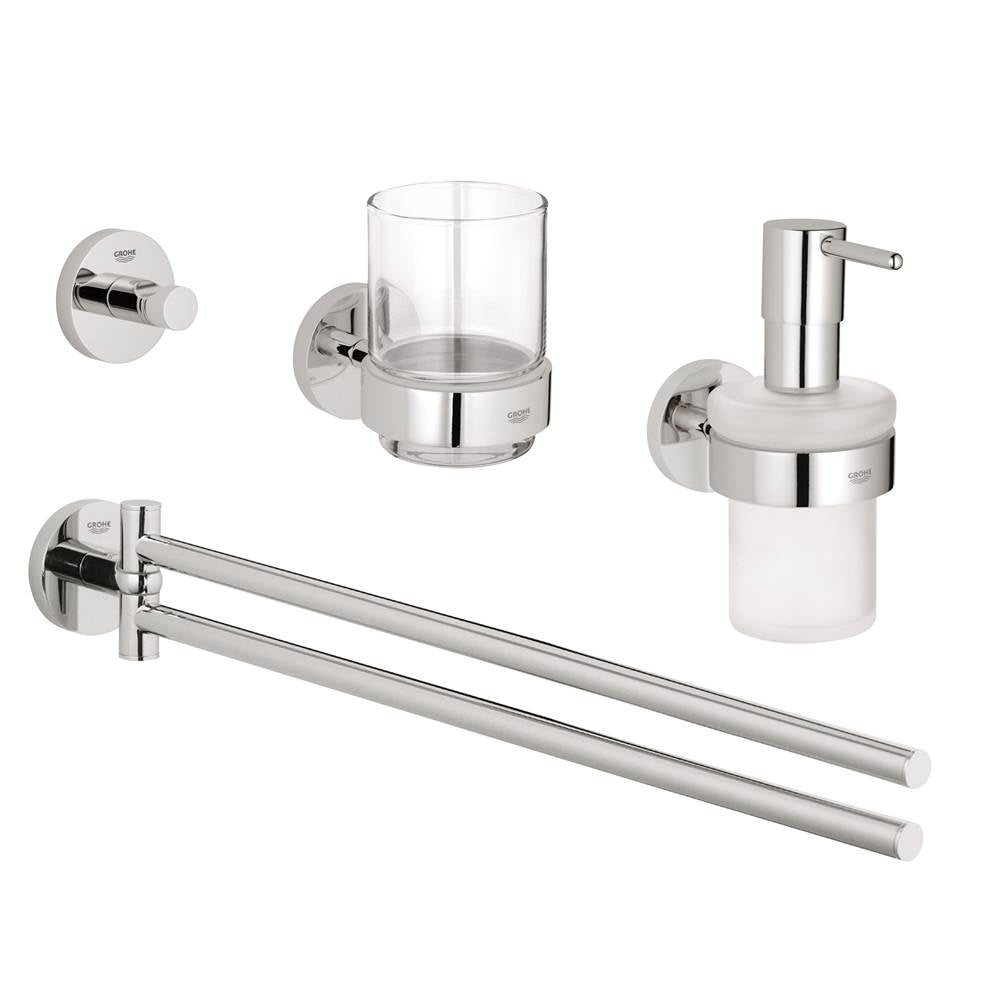 Grohe - 4-in-1 Accessory Set - Chrome