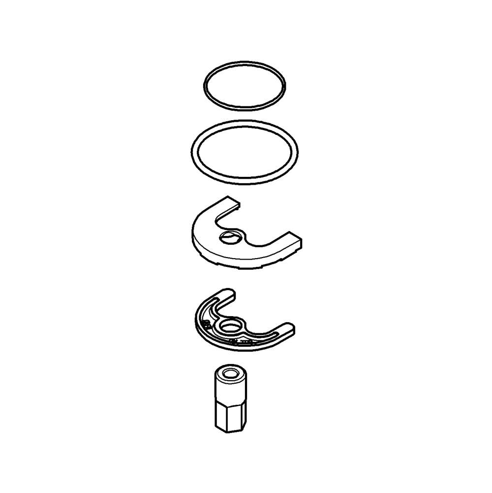 Grohe - Shank Mounting Kit - Chrome