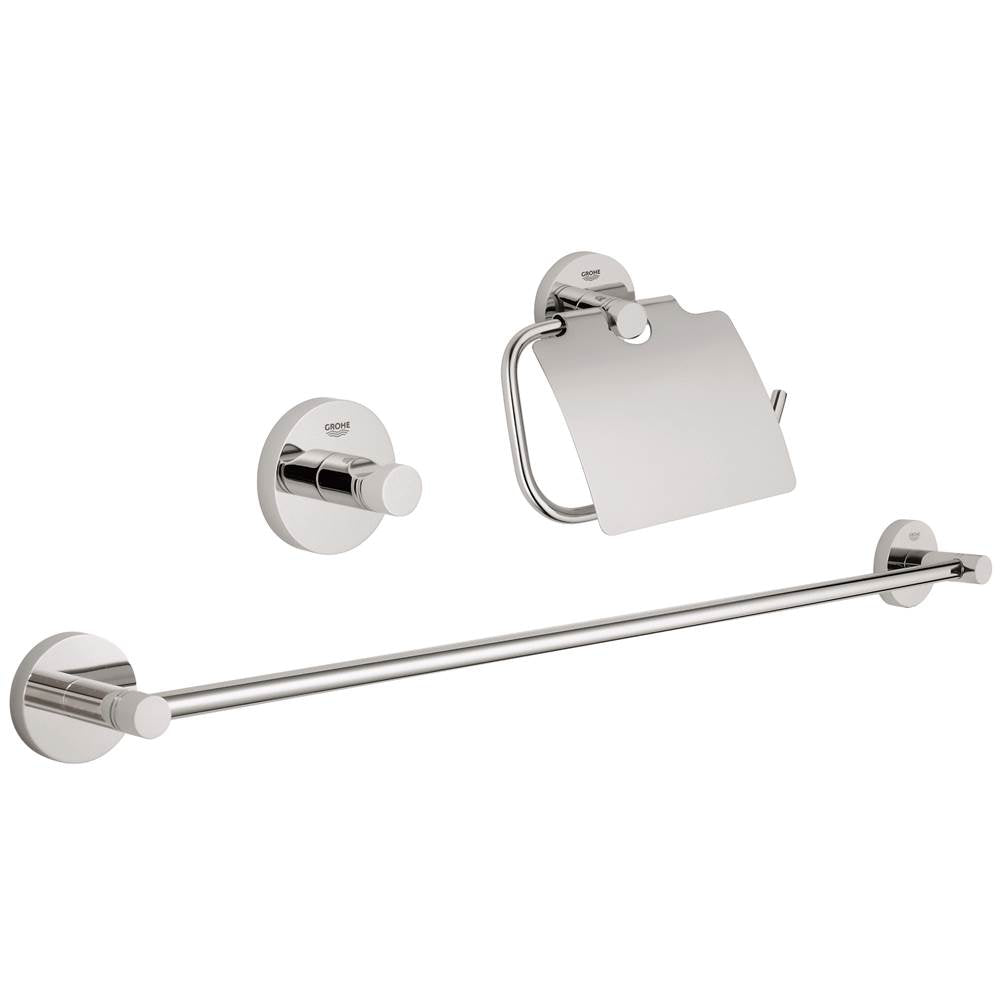 Grohe - 3-in-1 Accessory Set - Chrome