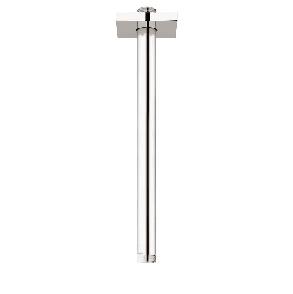 Grohe - 12 Ceiling Shower Arm With Square Flange - Chrome