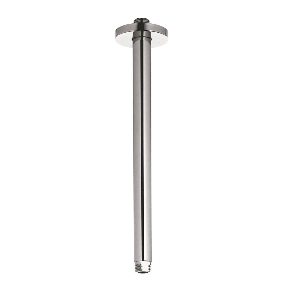 Grohe - 12'' Ceiling Shower Arm - Brushed Cool Sunrise