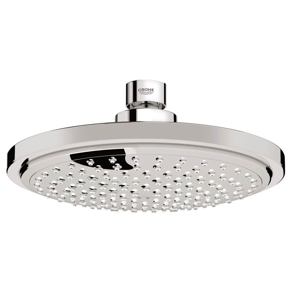 Grohe - 180 Shower Head, 7 - 1 Spray, 2.5 gpm - Chrome